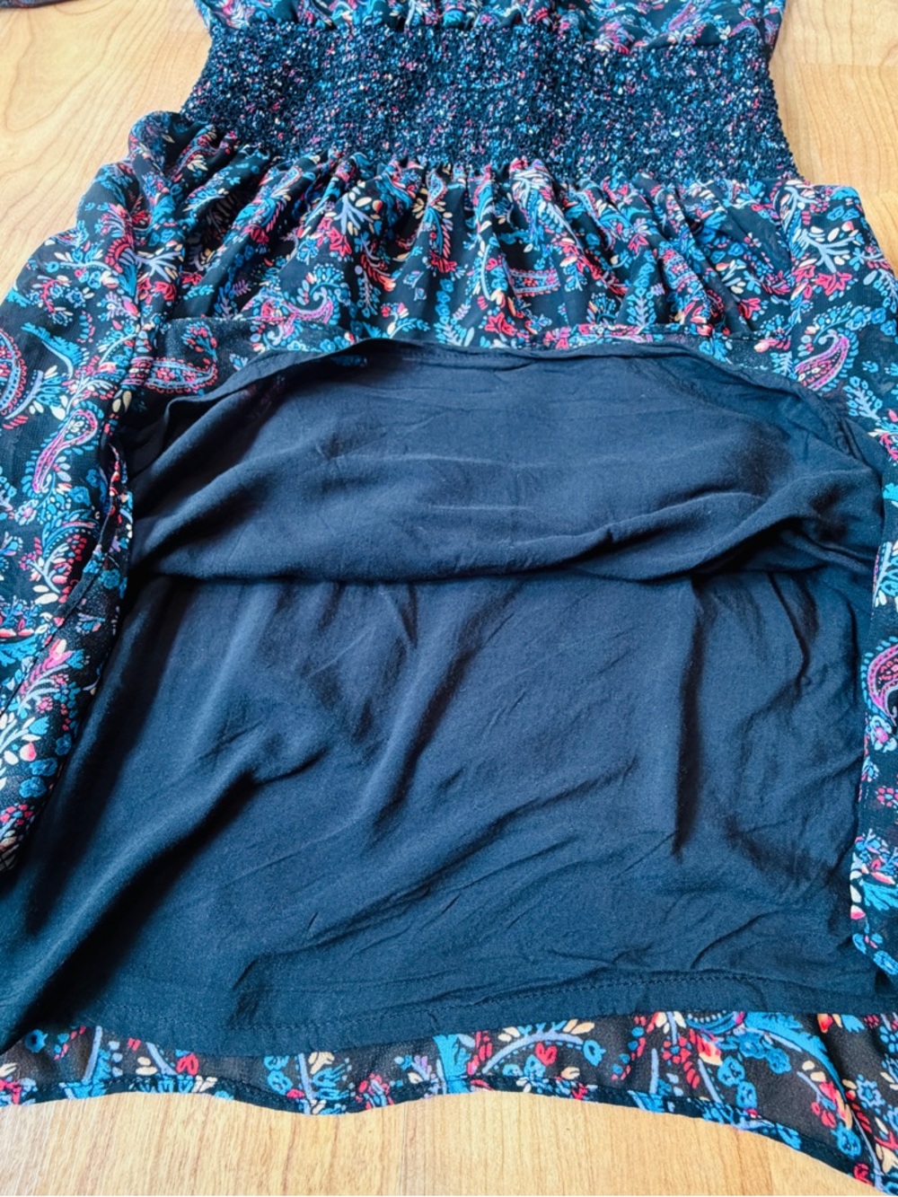 Anthropologie Vanessa Virginia Women’s Paisley Pattern V-neck Dress Size XS - Picture 7 of 11